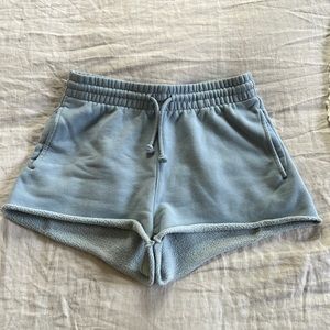 Aritzia TNA boyfriend xs light blue sweatshirts